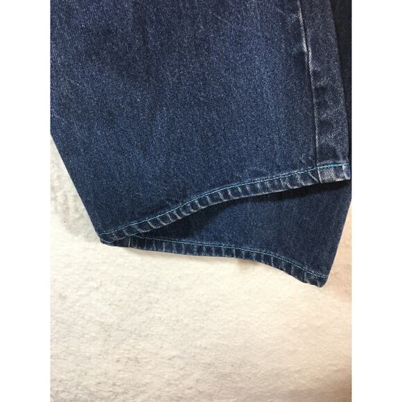 Vintage Y2K No Boundaries Button Fly Jeans w/ Bright Blue Trim Junior's‎ Size 15 - Picture 3 of 13